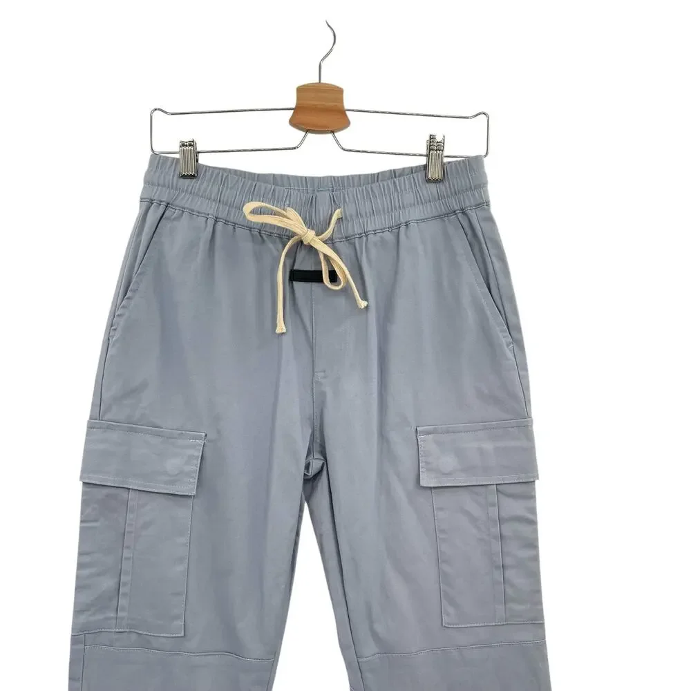 BlackTailor V10 Cargo‎ Pants Joggers Drawstring Light Blue Gray Size 30